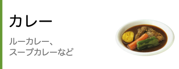 カレー（ルーカレー、スープカレー）