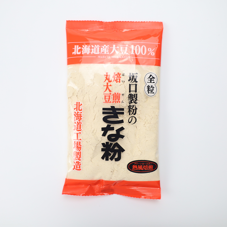 坂口製粉所 焙煎丸大豆きな粉 90g｜北海道お土産探検隊 - 北海道のお