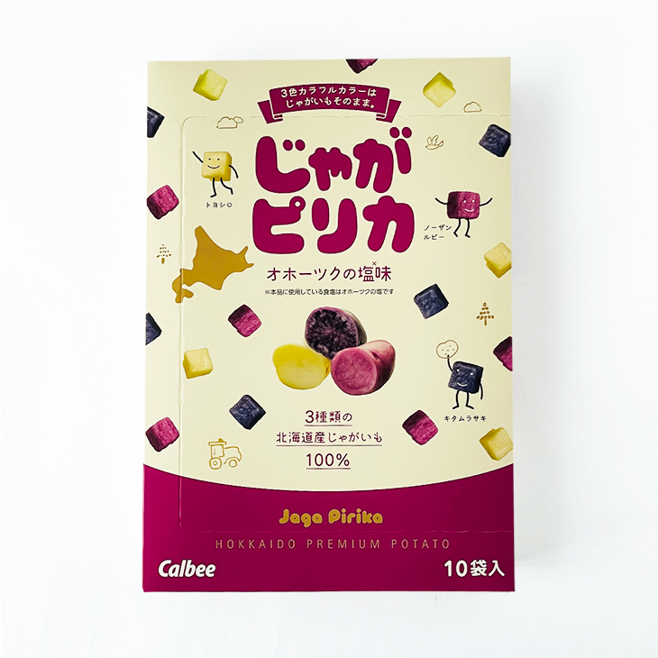 カルビー Calbee じゃがピリカ 10袋入｜北海道お土産探検隊 - 北海道の
